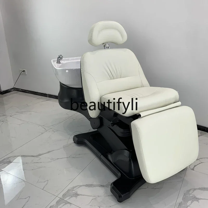 سرير شامبو كهربائي للرفع بالعلاج الطبيعي من ss D، سرير دوار للجلوس ياباني شبه كامل مستلق