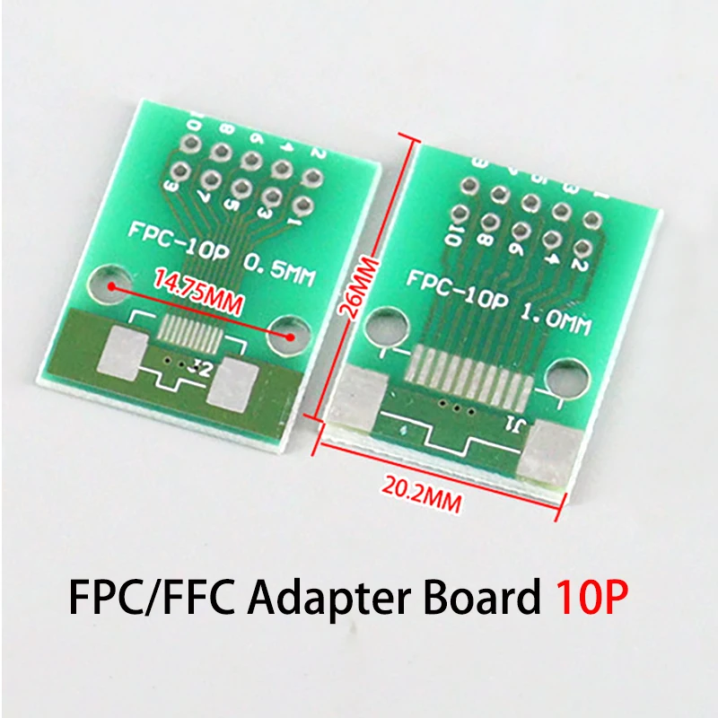 FPC/FFC Flexibles Flachbandkabel-Adapterboard 0,5MM/1,0MM/Abstand bis zu 2,54mm 6P/8P/10P/12P/20P/24P/26P/30P/34P/40P/50P/60P/80P – Detail 11