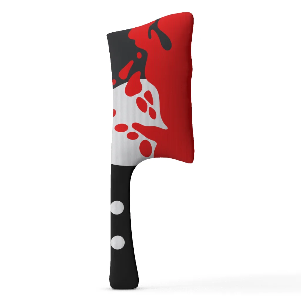 Bloody Knife Halloween Plush Pillow Horror Slasher Cushion Shaped Stuffed Throw Pillow Creepy Home Decor Sofa Accent Gift