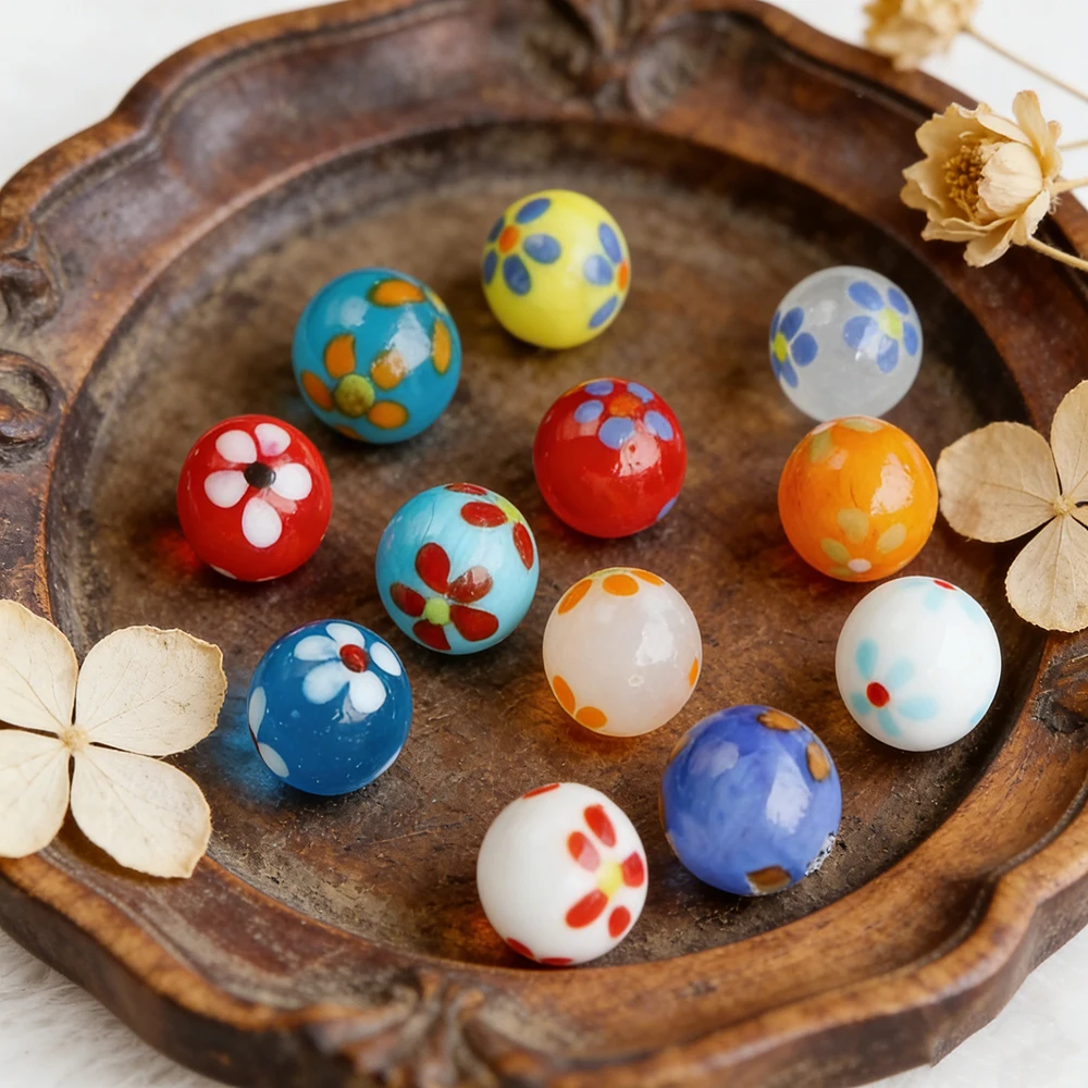 Dia 16mm Yellow/Green/Red Marbles-High Precision Color Crystal Ball Solid Glass Decoration Fish Tank Ball DIY Art Pieces