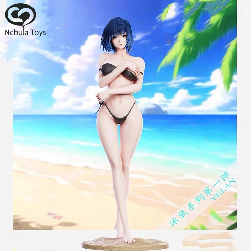 

Фигурка Yelan Genshin Impact, фигурки, купальник, фигурка Yelan, украшение для стола, коллекция кукол, статуя, модель, детские игрушки, подарки