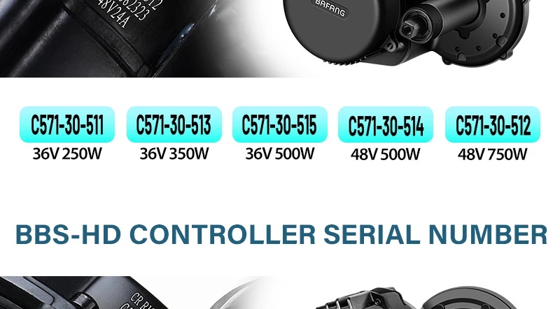 Bafang Mid Drive Motor Controller Ersatz für BBSHD BBS01B BBS02 BBS02B Motor 48V 750W 52V 1000W 36V 250W 350W 500W – Detail 15