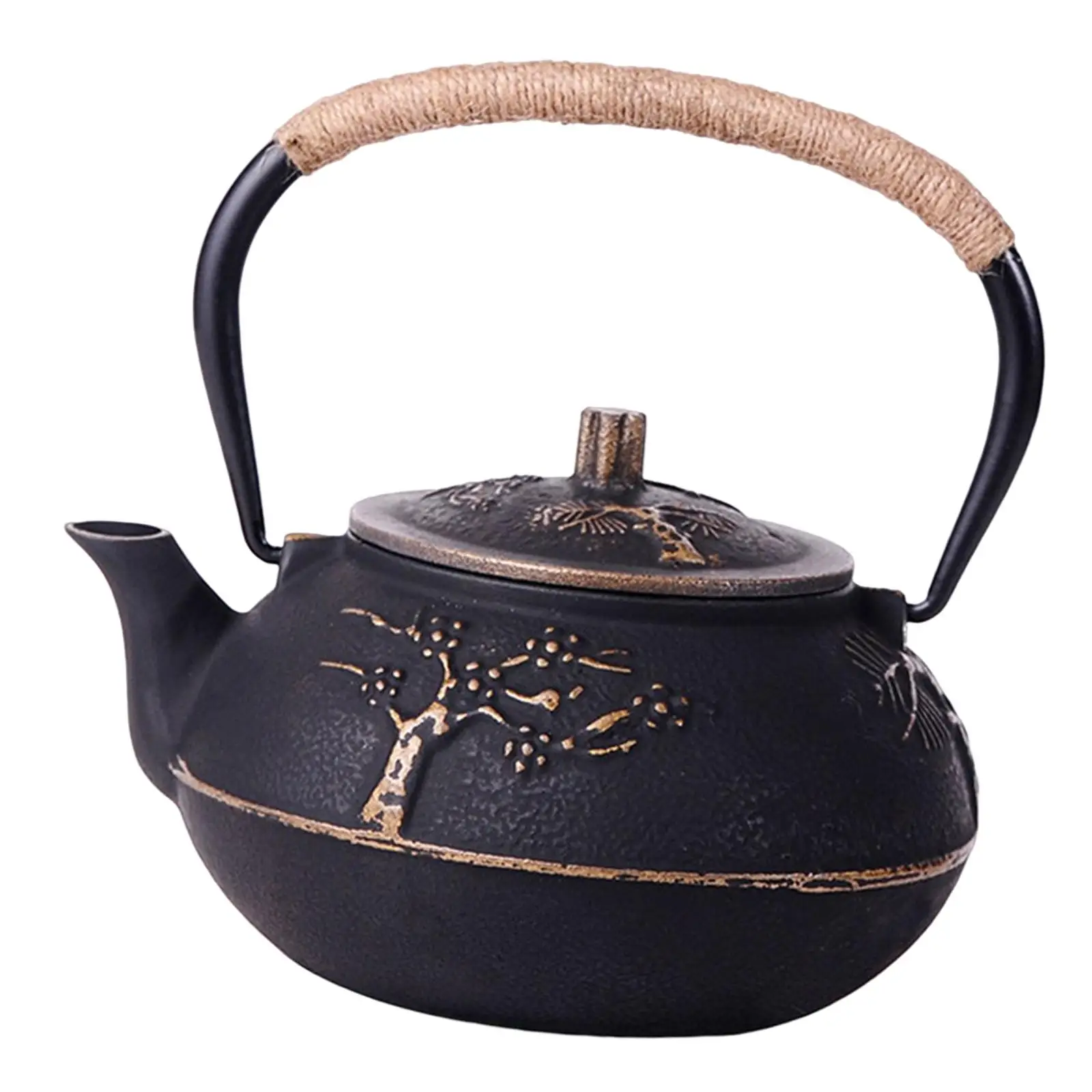 Teapot Tea Maker Heat Saving Non Slip Handle for Kitchen Gas Loose Tea