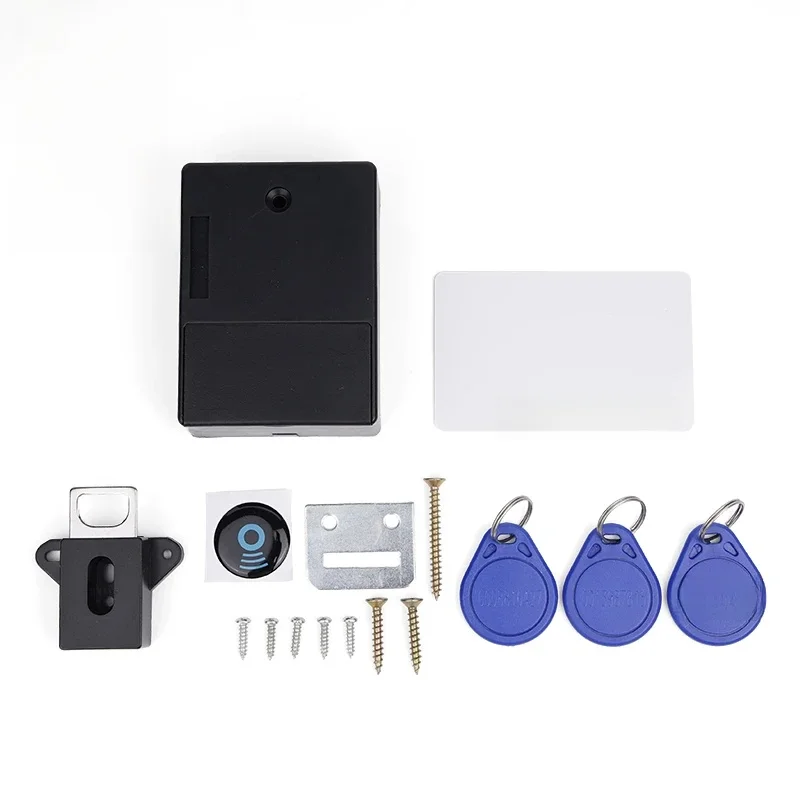 Electronic Lock Locker RFID Cabinet Lock Invisible Sensor Lock Hidden Drawer Locks Keyless Child Safety Lock Door Hardware
