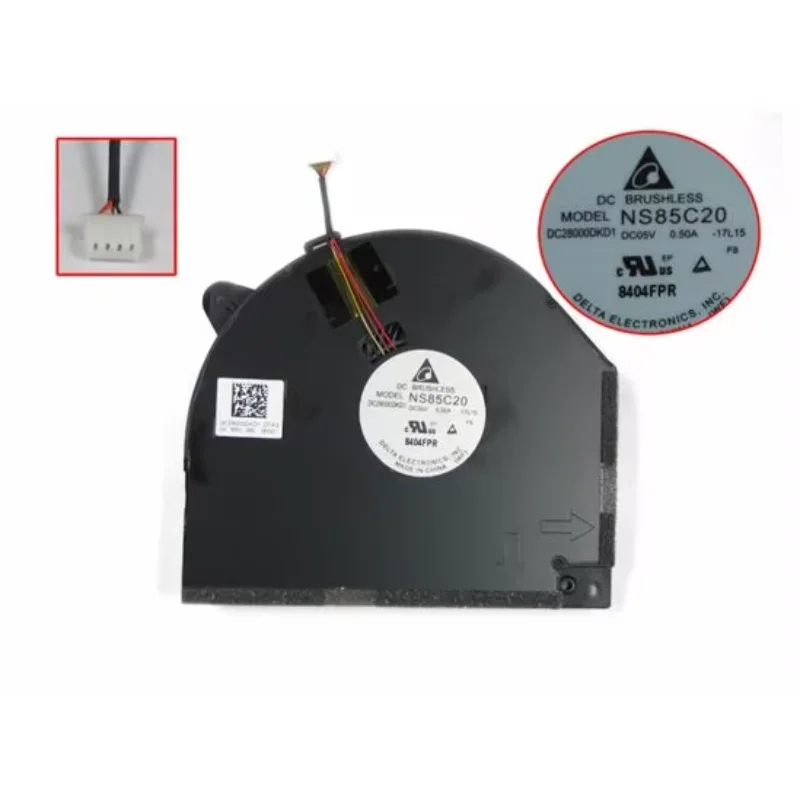 

Delta Electronics Y530 Y7000 NS85C20 DC 5V 0.5A Server Cooling Fan