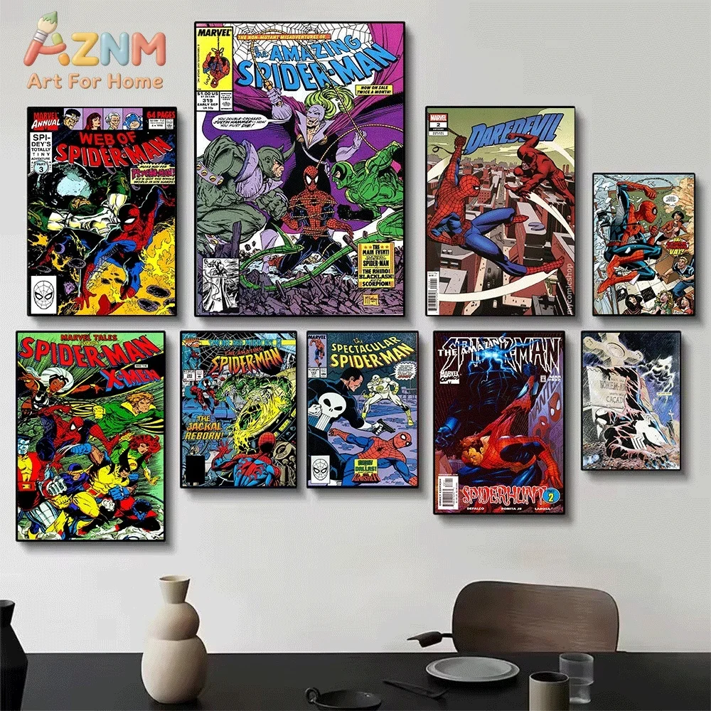 Web Of Spider‑Man Annual Vinta - đánh giá và giá Vintage Fashion Wall Art
