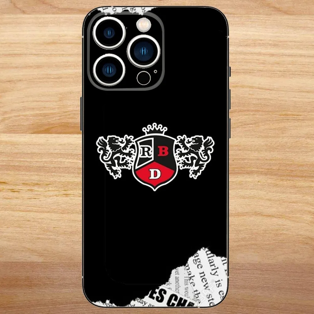 RBD Rebelde Phone Case For iPhone15,14,13,12,11,Pro,Max,Plus,Mini,X,XS,XR,8,7,6,S,Plus,SE Soft Black Case