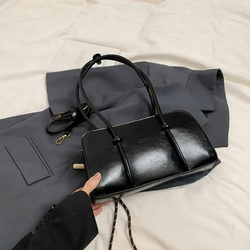 

Faux Leather Handbag Luxury Handbag Women Women’s Faux Leather Shoulder Bag Cute Hobo Tote Purse Small Underarm for Errands