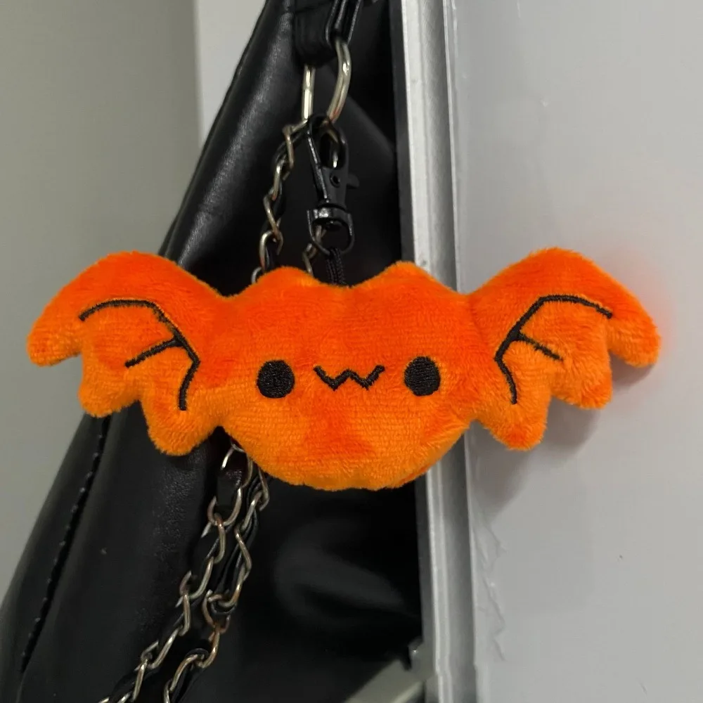 Cute Bat Keychain Halloween Mini Wing Keychain Multicolor Bag Pendant Gift