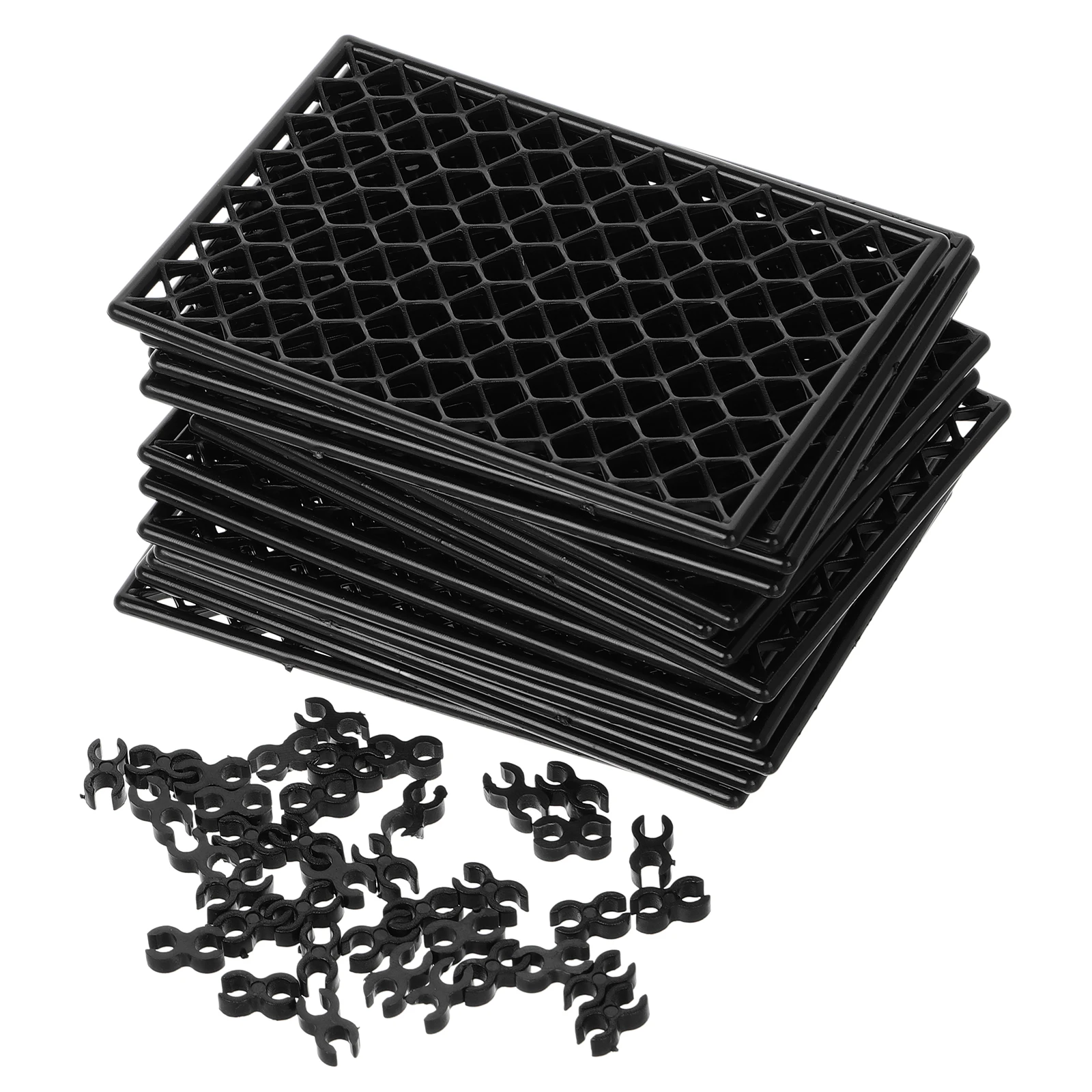 

30 Pcs Remote Control Car Garage Mesh Panel Four Wheel Drive Mini Pretend Rc Car Racing Diy Parking Drift Field Toy Vehicle