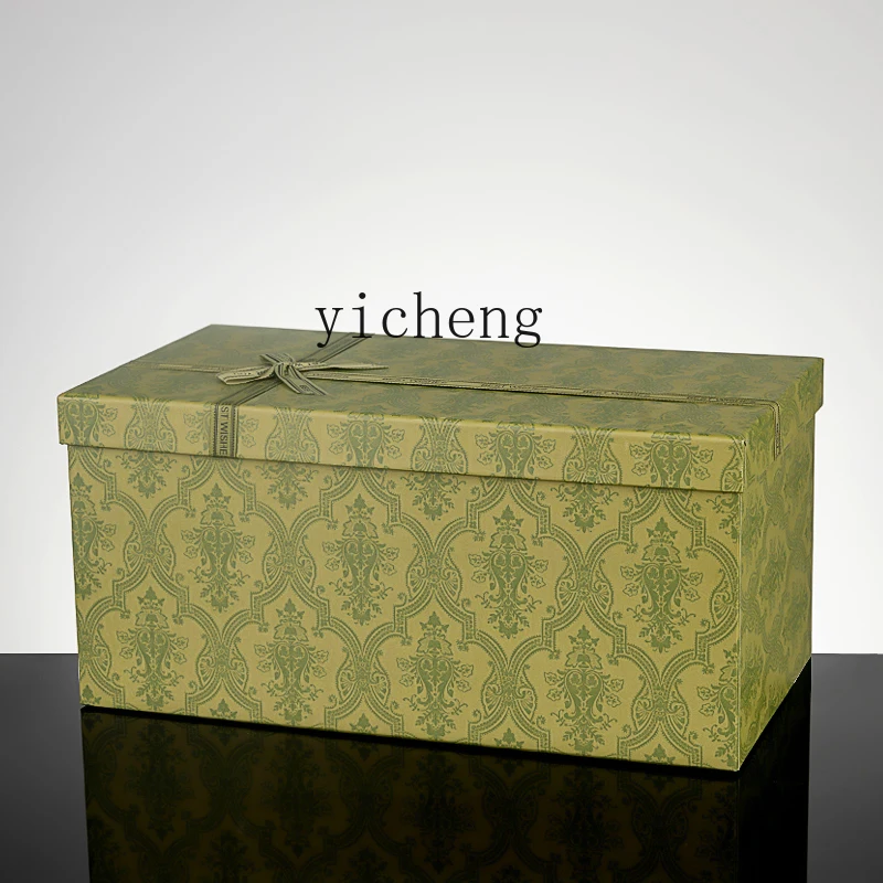 XL high-grade light luxury transparent glass vase, living room water-raised green plants, dried flowers, and flower