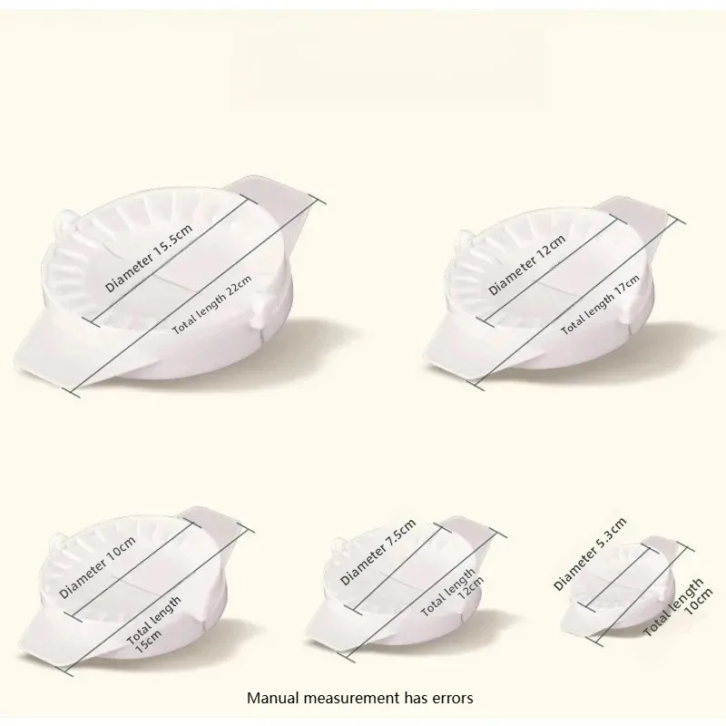 DIY Dumpling Mold Dumplings Maker Dumpling Skin Pressing Tool New Kitchen for Manual Wrapper Portable ToolBaking Tool Set
