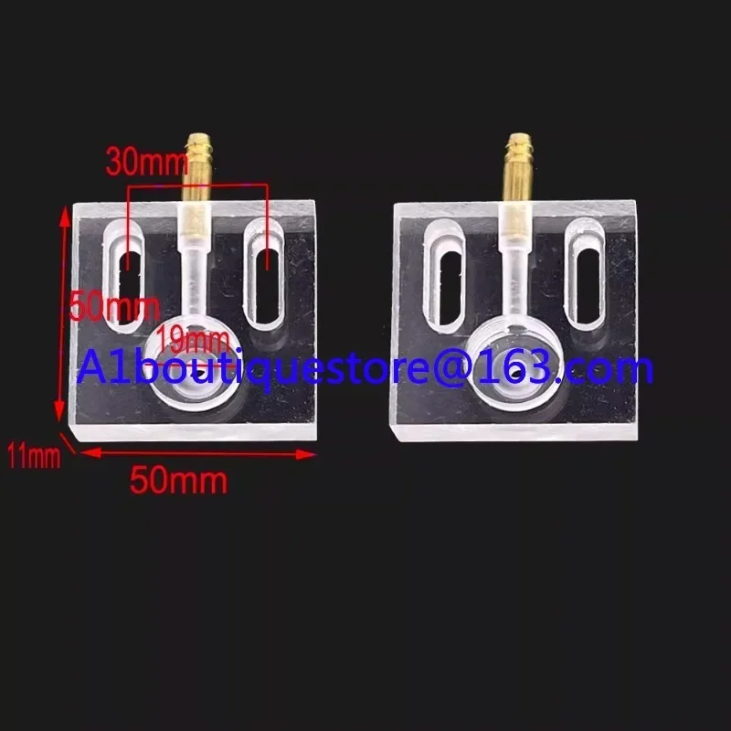 Wire cutting accessories, middle silk eye mask, ruby diamond water nozzle, water plate 0.192 0.195