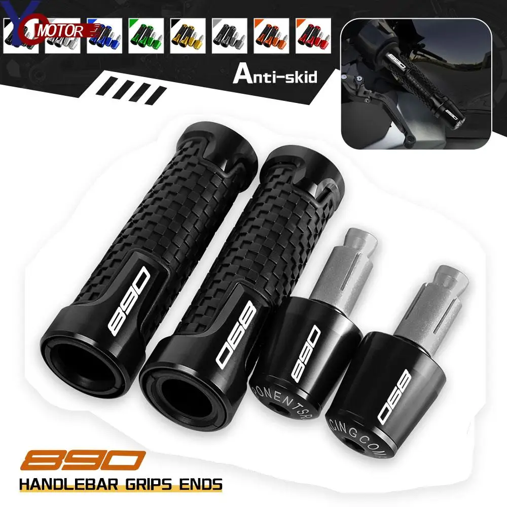 

FOR 890ADVENTURE ADVENTURE R 890 Adventure S 2021 2022 Motorcycle Handle Bar End Handlebar Grip Cap Anti Vibration Plug CNC Part