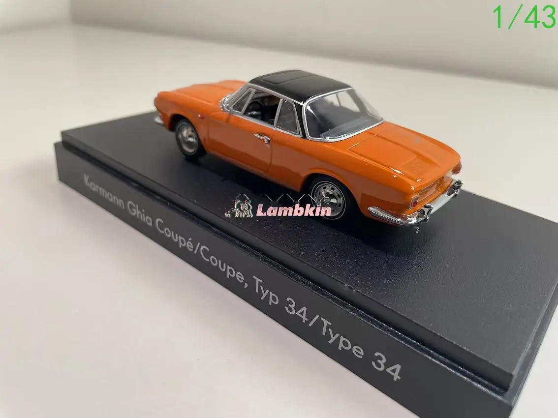 Special price for box breakage 1/43 VW karmann Ghia 1961 classic Home Static Display Car Decoration Gifts Birthday