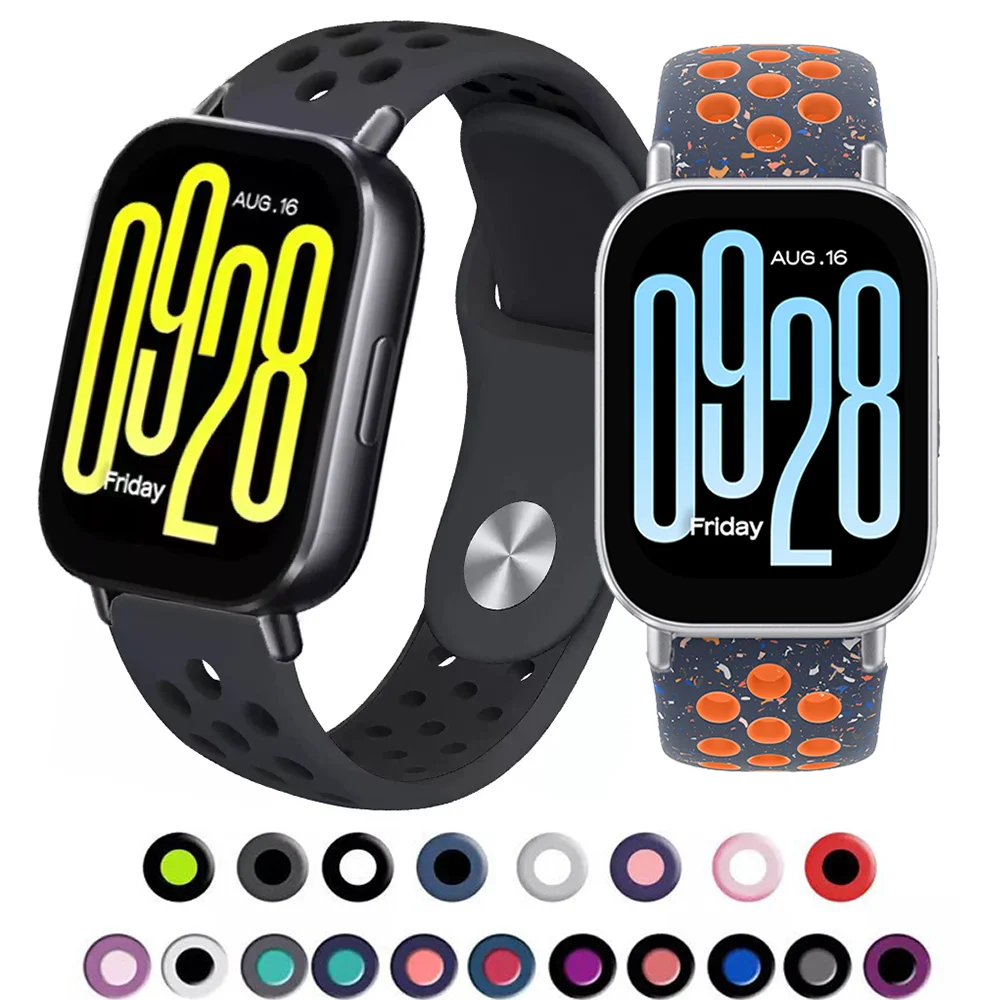 Спортивный силиконовый ремешок 22 мм для Xiaomi Redmi Watch 5 active/5 Lite Correa, браслет-браслет для Xiaomi Watch S4, аксессуары для ремешков