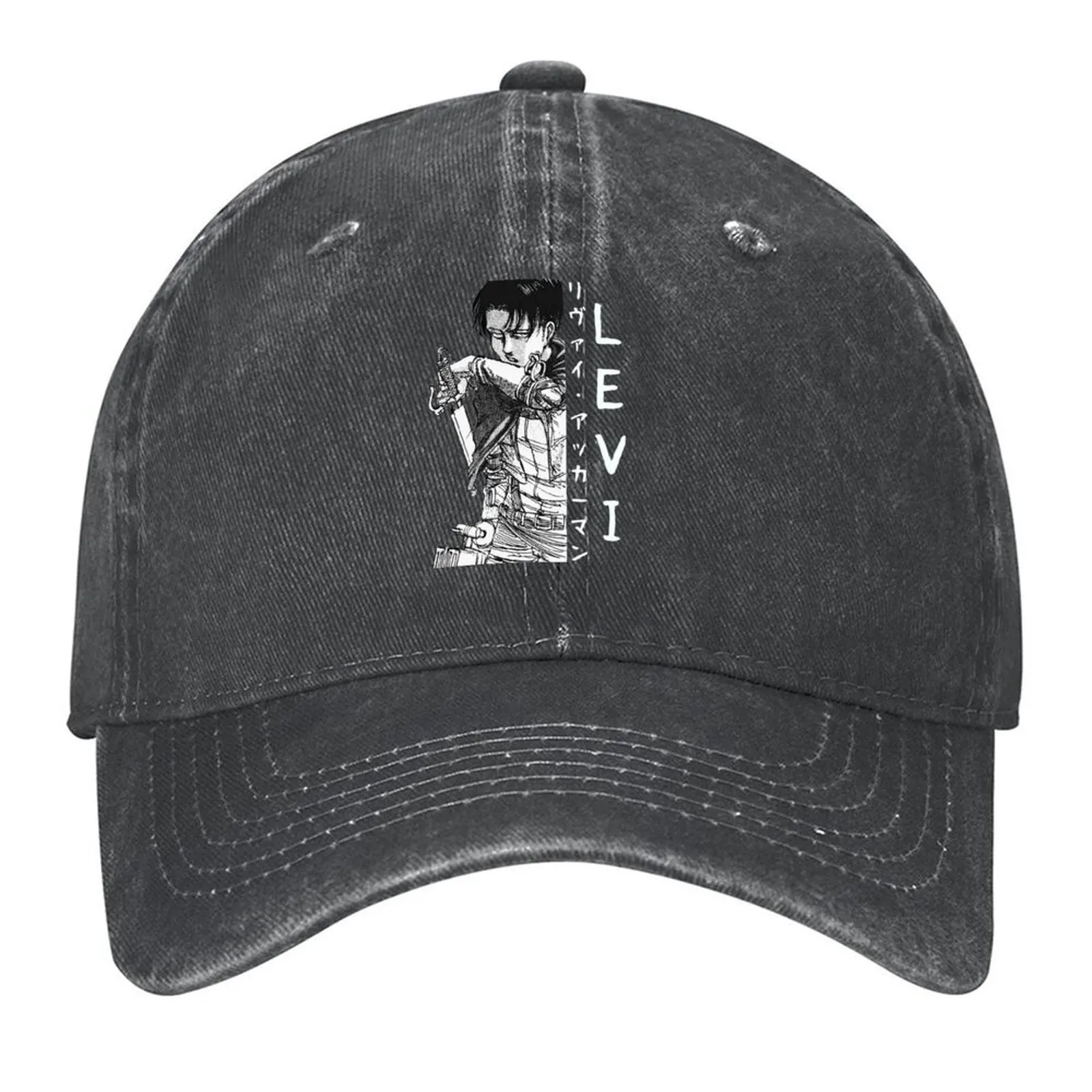 

Levi Ackerman Baseball Cap Winter hat Ball Cap Golf tea Hat Golf Wear Men Women's
