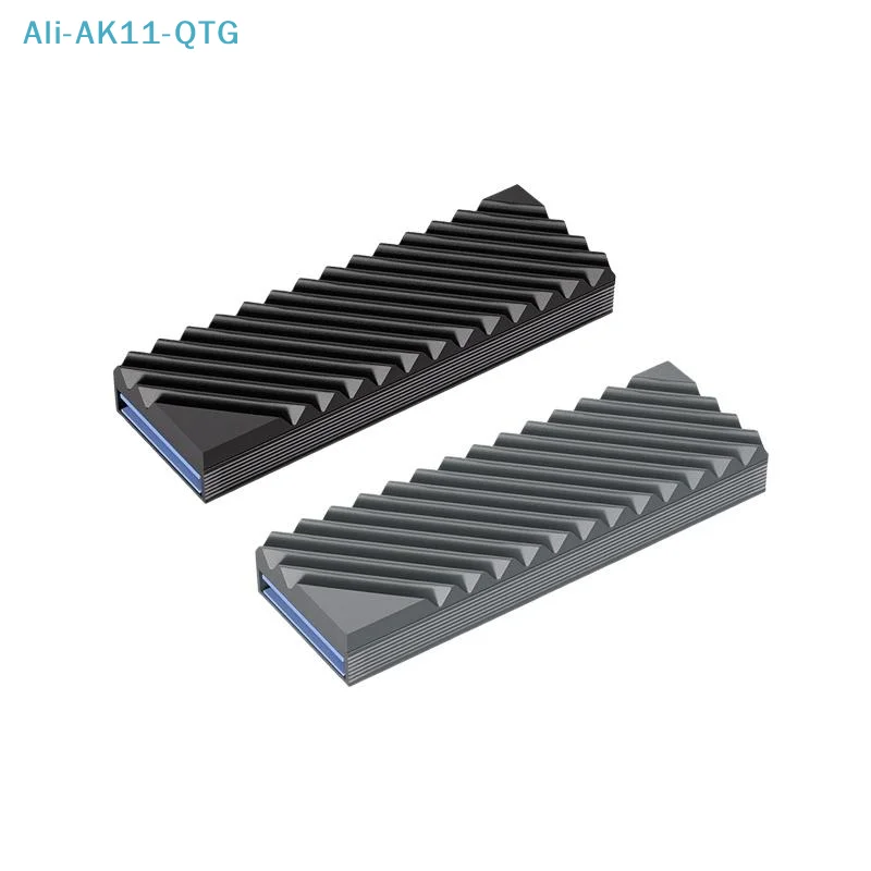 

Алюминиевый радиатор-кулер для M.2 SSD 2280 NVMe NGFF с термопрокладкой для материнской платы