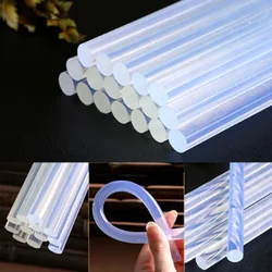 60PCS 7MM High Viscosity Transparent Hot Melt Adhesive Super Stick Adhesive High Temperature Resistant Hot Melt Adhesive Strip