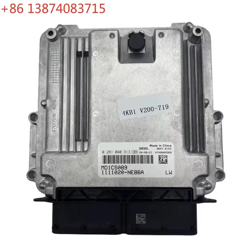 0281040313 Original New ECU MD1CS089 Electronic Control Module Fit For Yunnei Weichai Euro6 Engine Computer Light Truck