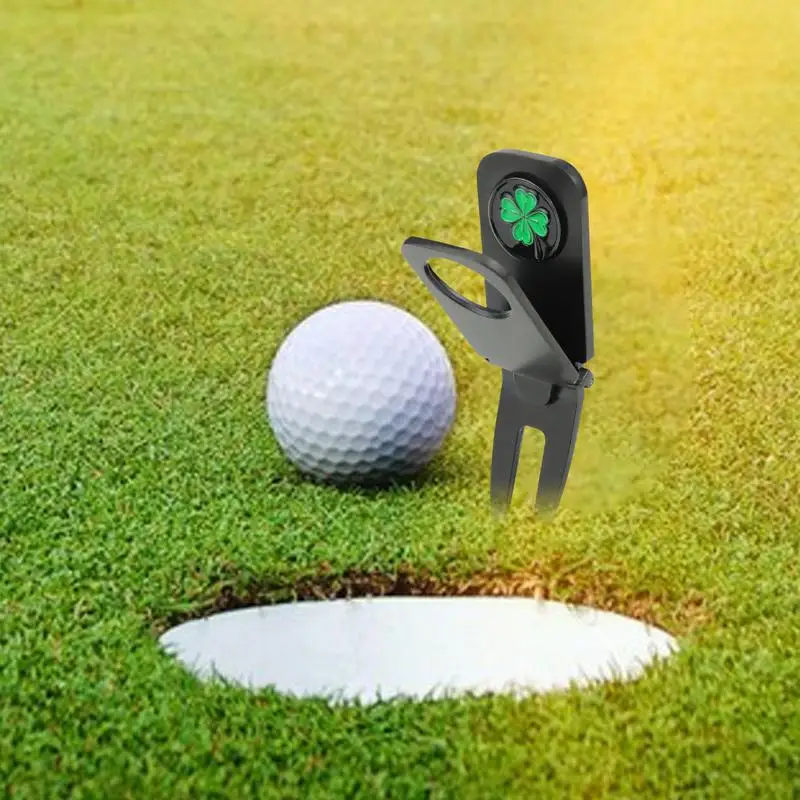 

Golf Divot Repair Tool Golf Ball Holder Golf Cigar Holder Putting Fork Pitch Groove Cleaner Golf Accessory Golf Mark