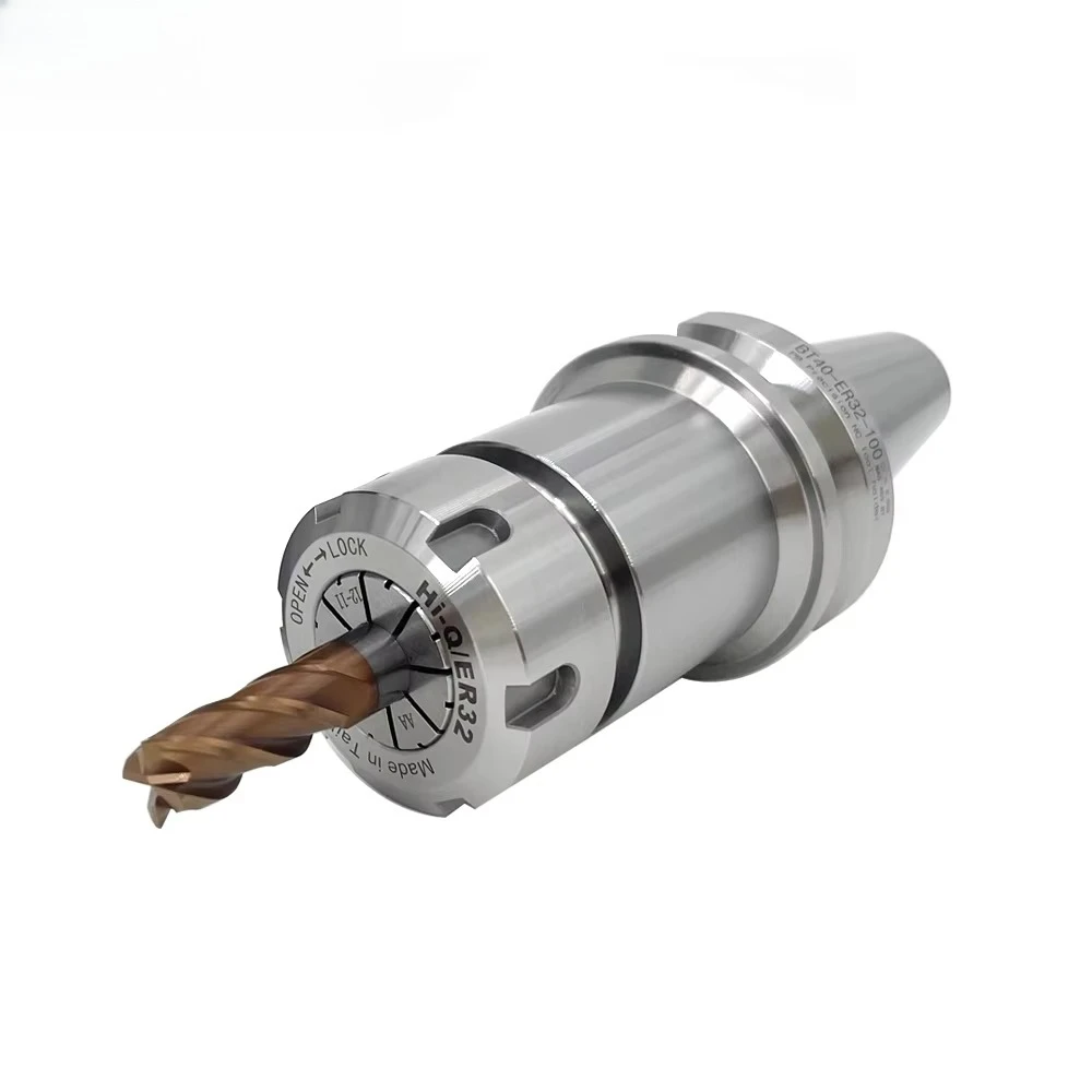 High Speed BT30 BT40 BT50 ER32 Tool Holder Collet Chuck for CNC Lathe MachineBT30-ER32-100L
