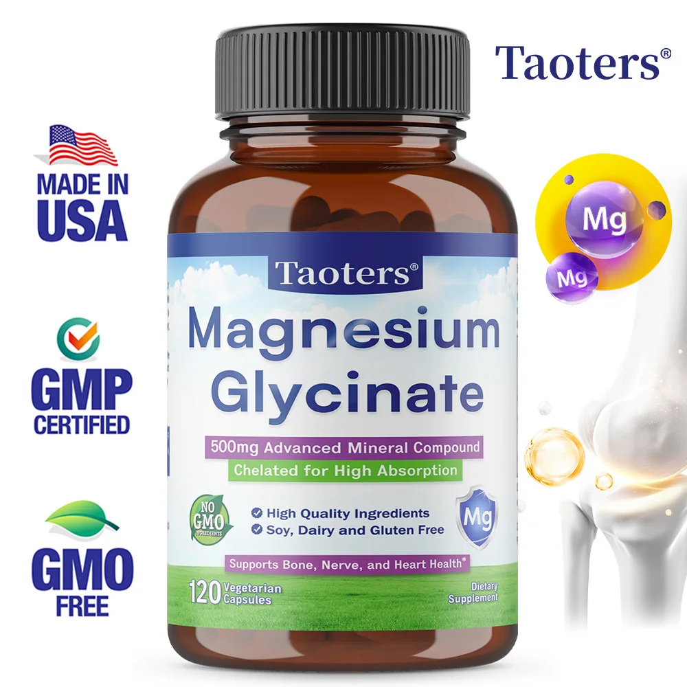 

Глицинат магния 500 мг — добавка креданного магния для сна, релаксации, стимулирования мышц и здоровья, улучшения настроения