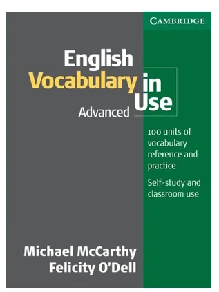 Libro de idiomas en inglés en uso: libro de AdvancedA, libros de letras en inglés