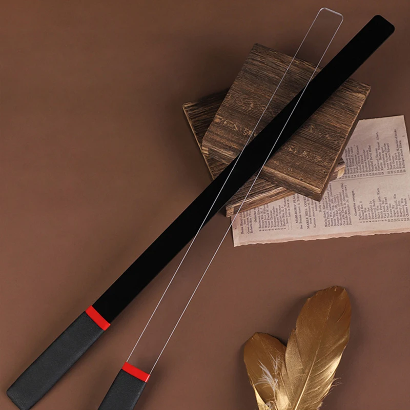PC Material 2.5cm Wide Ferule 50CM Long Straight Whip Riding Crop Flogger Handle Cover Paddle Slapper For Horse Training