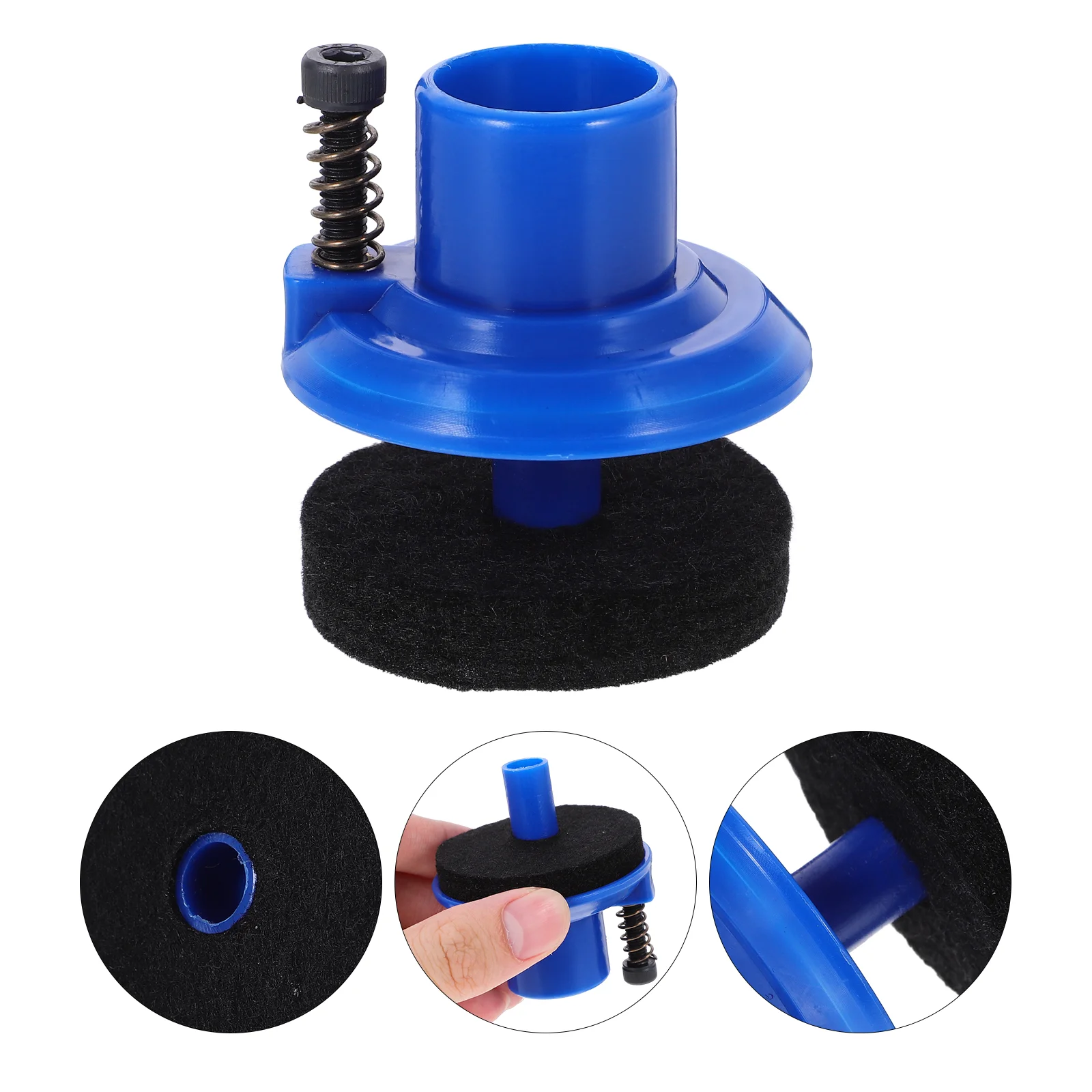 Hardware Drum Hi-hat Stand Accessories Felt Pad (blue Large Mouth 22mm Inner Diameter) for Jazz Big Mount