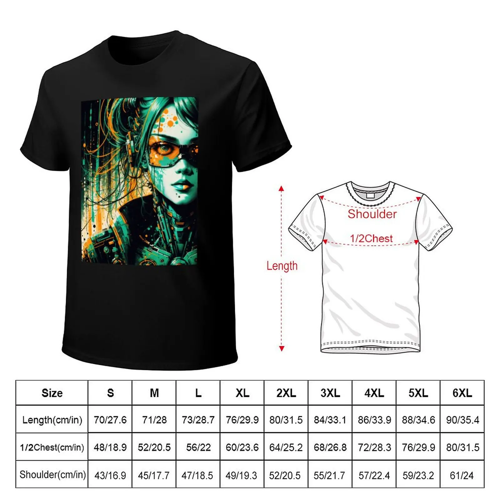 Chica humanoide T-Shirt t shirts for man graphic tees T-Shirt