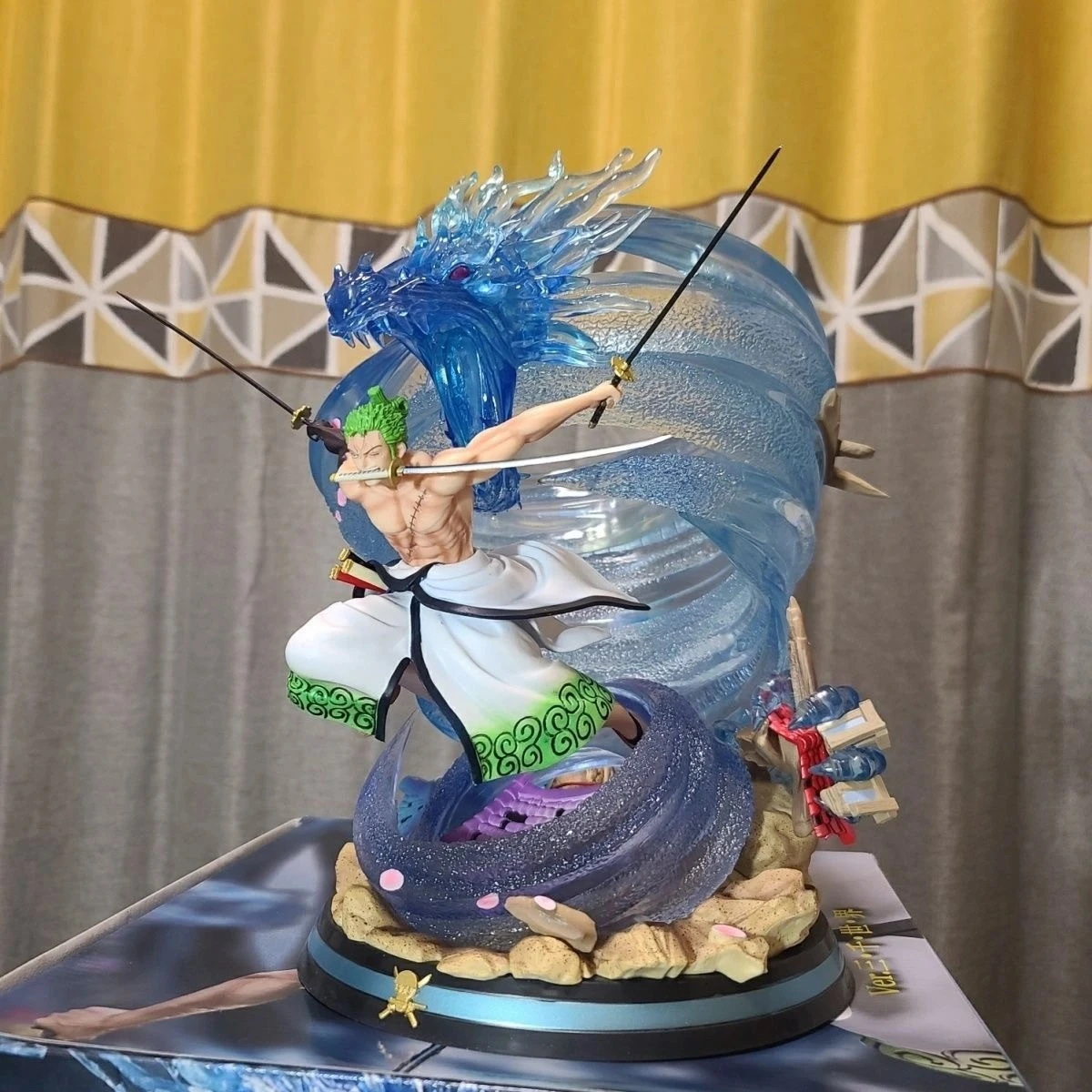 Large Size Anime Model Figure  Dragon  Sazanami Three Thousand World Version Ornament Collectible Birthday Gift