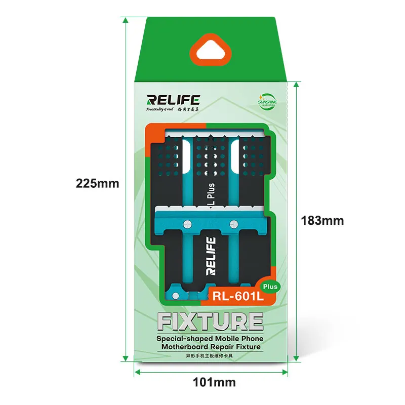 RELIFE-Soporte de PCB para teléfono móvil, abrazadera de fijación de disco duro, forma especial, placa base, CPU, Chip IC, herramientas de reparación de soldadura