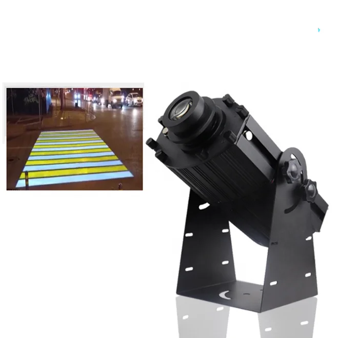 

Hot sell 200w Gobo Image Outdoor Waterproof IP65 17000 Lumens LED Lighting Advertising Floor logo Projector