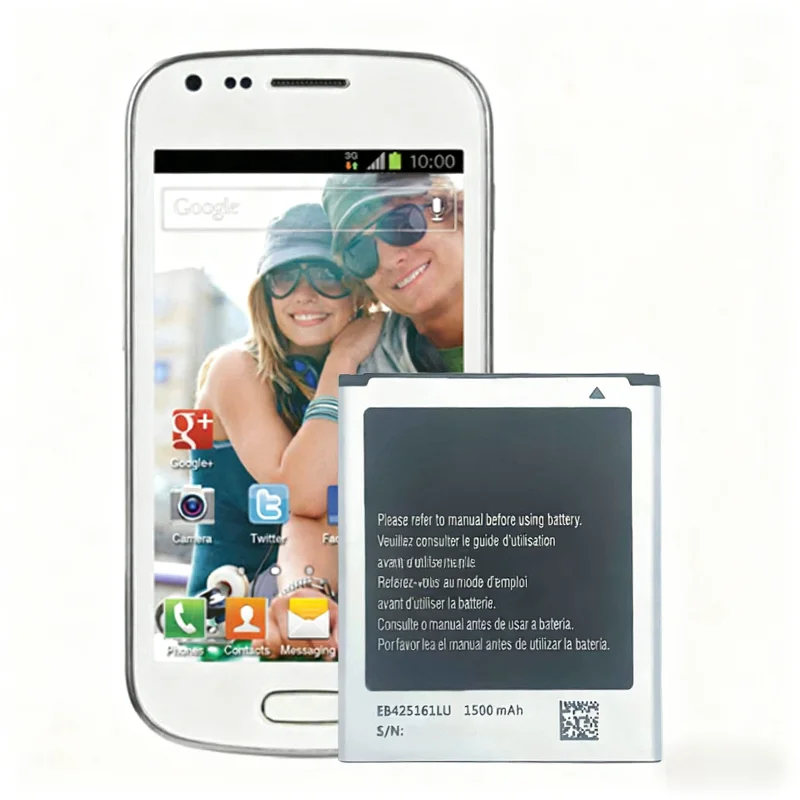 جديد EB425161LU 1500mAh بطارية الهاتف المحمول لسامسونج Ace 2 I8160/Galaxy S Duos 2 S7582/J1mini/GT-S7583T + أدوات
