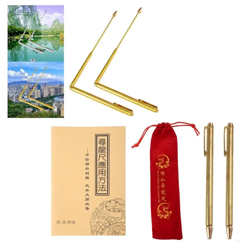 G88A Metal Rods Flexible Detector Divining Rods Sets for Detect Gold Water Hunt