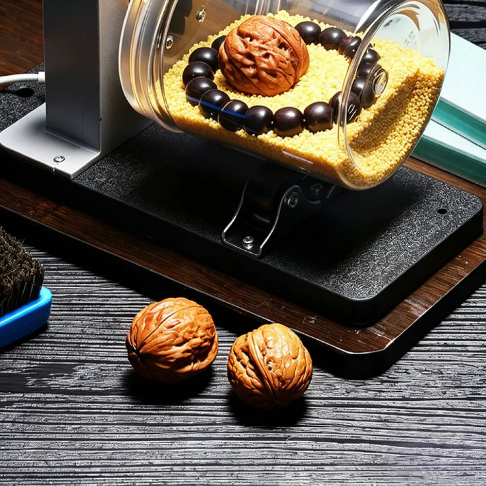 Portable Rotary Bead Tumbler Buffer For Niuxiang Mini Jewelry Polishing Machine Electric Surface Grinder Equipment