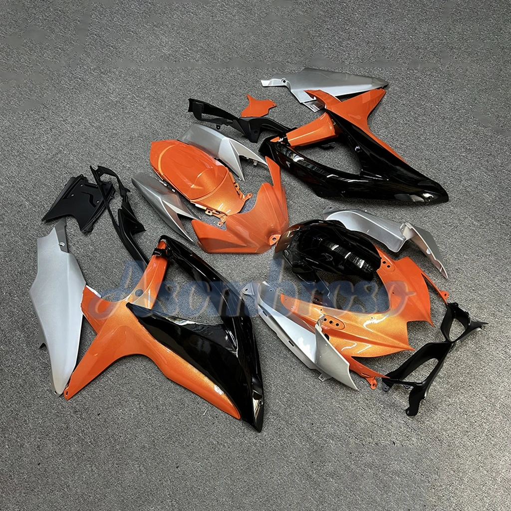 For GSXR 600 2008 2009 GSXR 750 2010 Motorcycle Fairing Set K8 GSX-R600 750 Injection Body Accessories Plastic Guard Plate