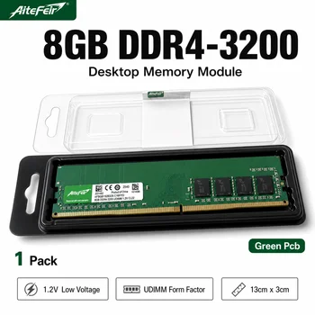 Memoria RAM DDR4 de 8GB a 3200MHz para computadora de escritorio, memoria interna DIMM de 1.2V para juegos de PC de alto rendimiento 1
