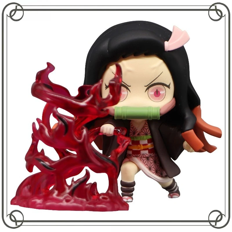 

Kamado Nezuko Demon Slayer: Kimetsu No Yaiba Scene Modeling Action Figure Ornament Keepsake Model Toys
