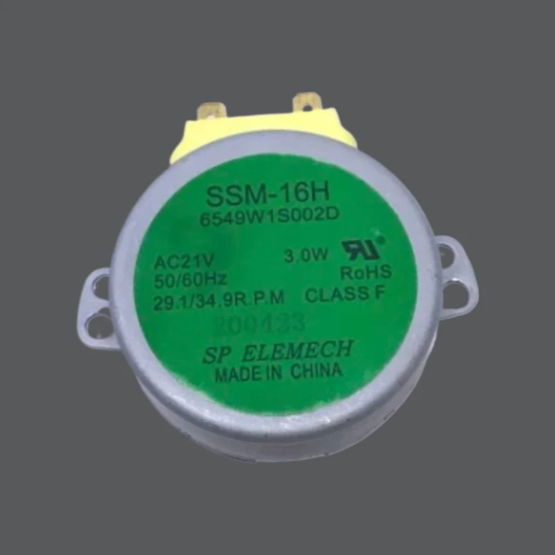 For Microwave Chassis Synchronous Motor Parts SSM-16H 6549W1S002D Brand New Square Shaft 21V