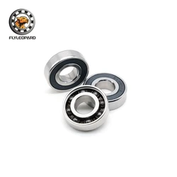 1pcs S6001RS 12x28x8mm Stainless Steel Hybrid Ceramic Bearing ABEC-9 Corrosion Resistant for Mountain Bike Hub 6001-2RS
