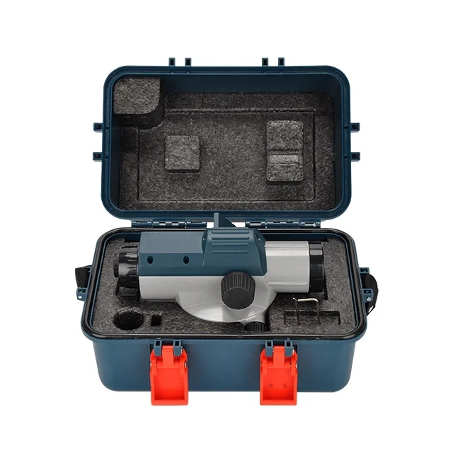 Optical Transit Survey Auto Level Ds32 Plus 5.6 in. Automatic Optical Level Kit with a 32X Magnification Power Lens