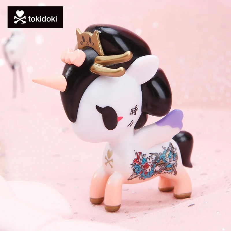 Tokidoki Unicorn Family 7th Generation Blind Box Toys Caja Ciega Guess Bag Girl Toy Anime Character Birthday Gift Mystery Box