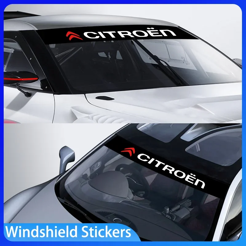 

Car Windshield Stickers Sun Shade Car Decals Sun Shade Heat Resistant Waterproof for Citroen C8 C4 DS3 DS4 DS5LS DS6 Accessories