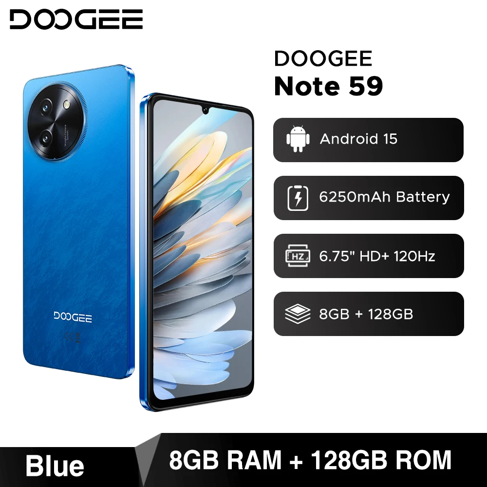 新品・未開封】DOOGEE Note 59 Pro 5G（スターリーブラック） DOOGEE