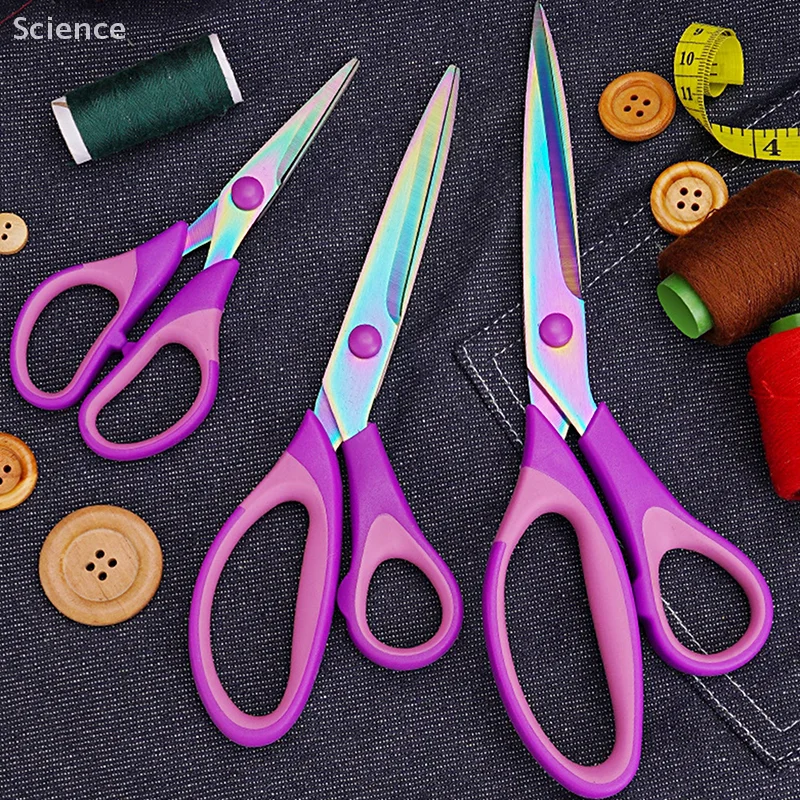 Forbici per filo da cucito da taglio intagliate in acciaio inossidabile vintage Strumenti per cucire domestici Forbici multiuso durevoli e affilate con impugnatura confortevole