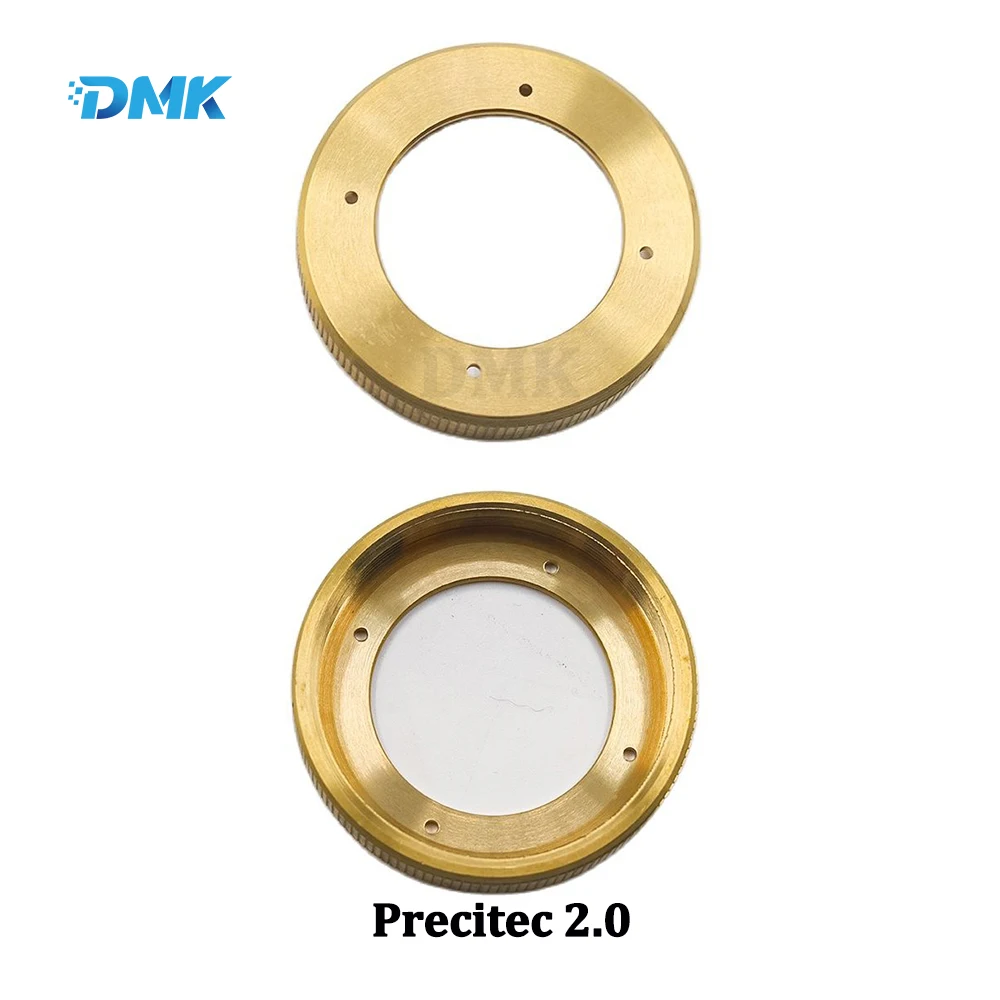 แหวนล็อคเซรามิกเลเซอร์ DMK สําหรับ Precitec และ Raytools หัวตัดเลเซอร์ไฟเบอร์ ขั้วต่อหัวฉีดเลเซอร์ ยึดอ่อนนุช