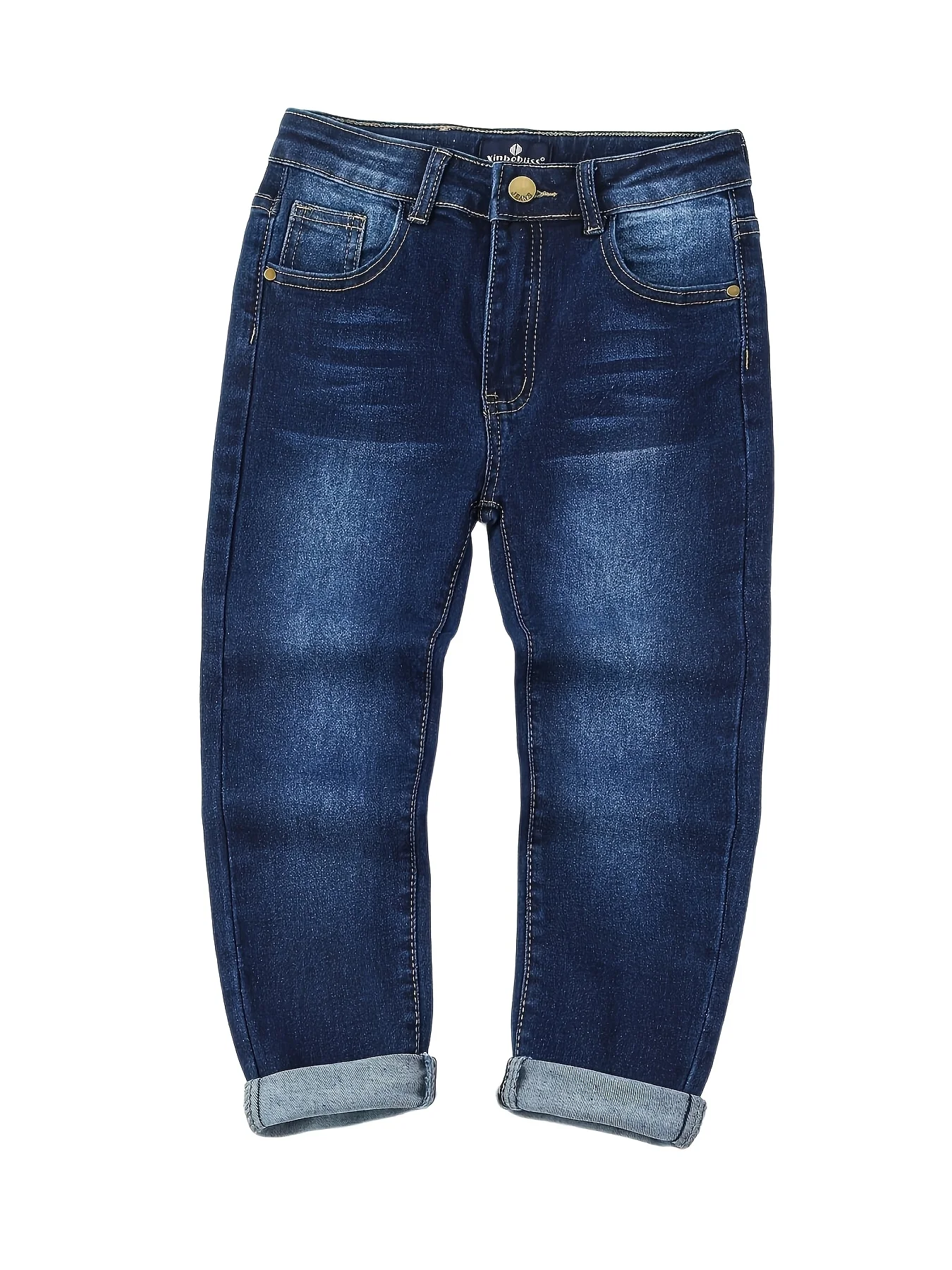 

Boys Slim-Fit Jeans Fashion Men's Denim Pants New Arrival Casual Kids Clothing
