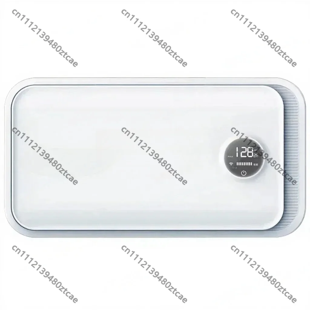 Ductless Wall Mounted Heat Exchanger Indoor Fresh Air Ventilation System Thermal Energy Recovery